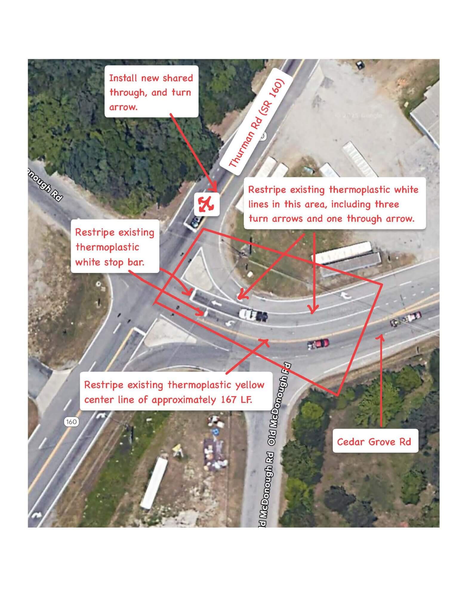 Intersection Improvements - Metro South Community Improvement District
